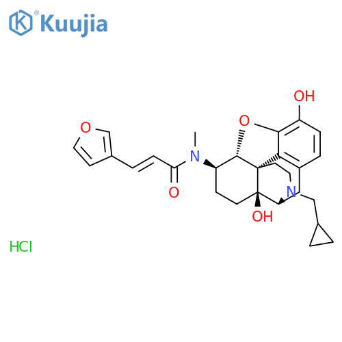 Nalfurafine hydrochloride structure