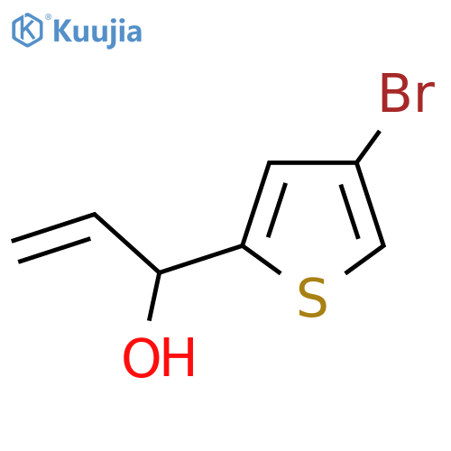 1-(4-bromothiophen-2-yl)prop-2-en-1-ol structure