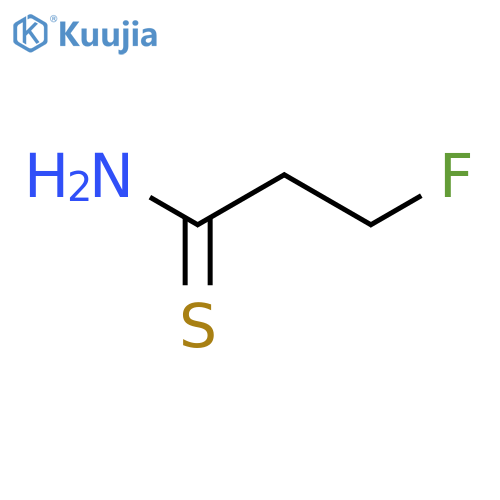 3-fluoropropanethioamide structure