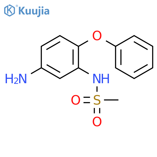 Methanesulfonamide, N-(5-amino-2-phenoxyphenyl)- structure