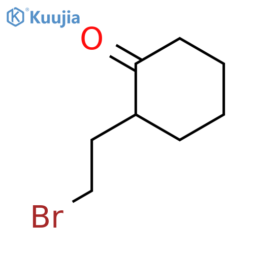 Cyclohexanone, 2-(2-bromoethyl)- structure