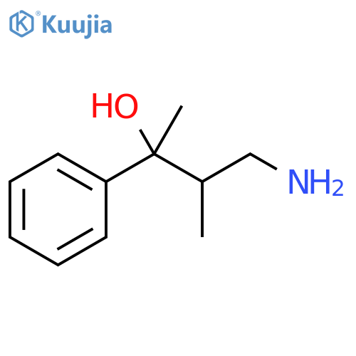Benzenemethanol, α-(2-amino-1-methylethyl)-α-methyl- structure