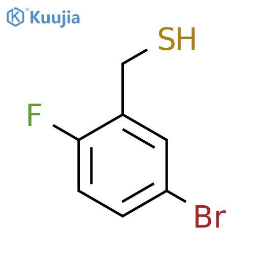 (5-Bromo-2-fluorophenyl)methanethiol structure