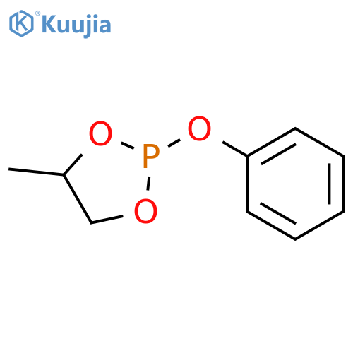 1,3,2-Dioxaphospholane,4-methyl-2-phenoxy- structure