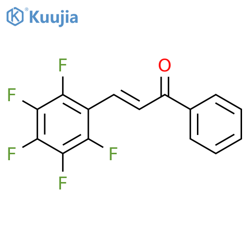 2,3,4,5,6-PENTAFLUOROCHALCONE structure