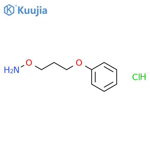 Hydroxylamine,O-(3-phenoxypropyl)-, hydrochloride (1:1) structure