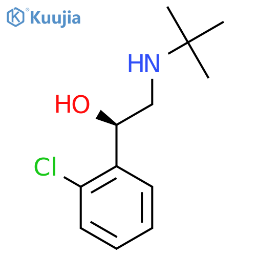 (1R)-2-(Tert-butylamino)-1-(2-chlorophenyl)ethan-1-ol structure