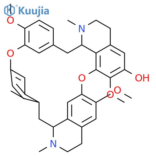 Berbaman-6-ol,6',7,12-trimethoxy-2,2'-dimethyl- (9CI) structure