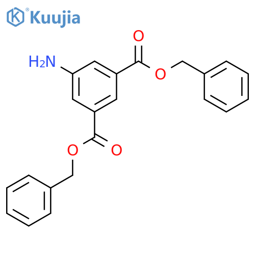 Dibenzyl 5-aminoisophthalate structure