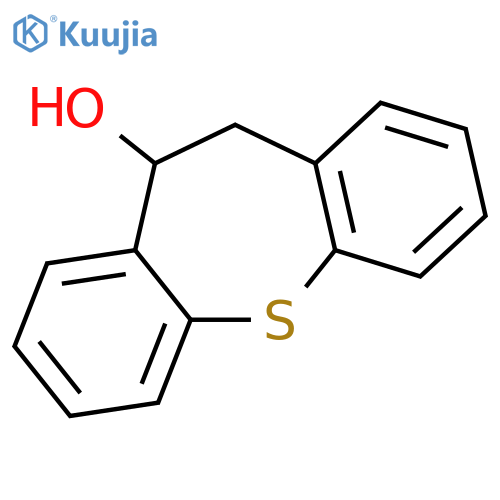 10,11-Dihydrodibenzo[b,f]thiepin-10-ol structure