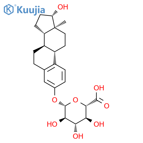 17b-Estradiol 3-b-D-Glucuronide structure