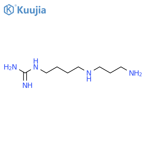 Guanidine, [4-[(3-aminopropyl)amino]butyl]- structure