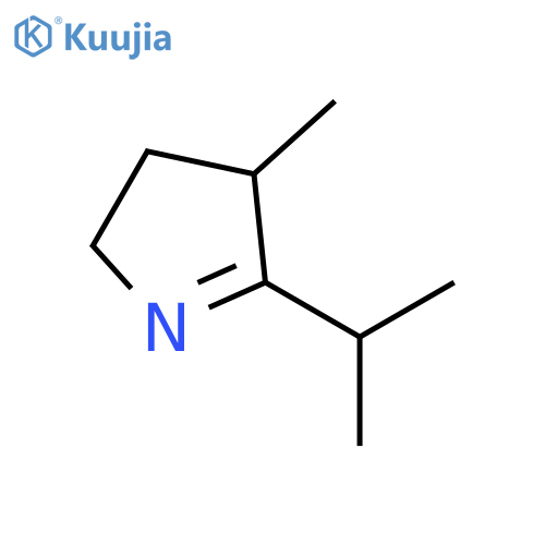 2H-Pyrrole,3,4-dihydro-4-methyl-5-(1-methylethyl)- structure