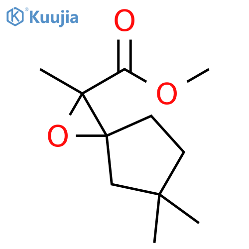 Methyl 2,5,5-trimethyl-1-oxaspiro[2.4]heptane-2-carboxylate structure