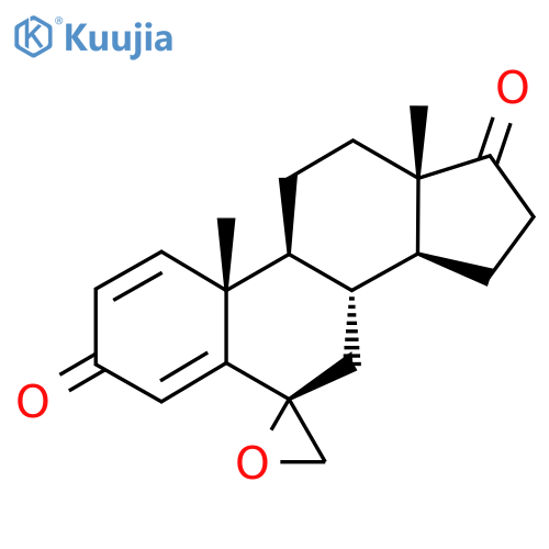 6β-Spiroandrosta-1,4-diene-6,2'-oxiran-3,17-dione structure