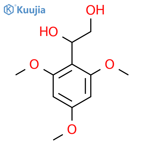 1-(2,4,6-trimethoxyphenyl)ethane-1,2-diol structure