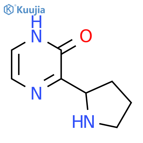 3-(pyrrolidin-2-yl)-1,2-dihydropyrazin-2-one structure