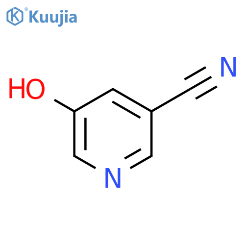 5-hydroxypyridine-3-carbonitrile structure