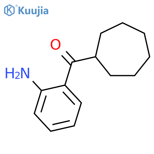 (2-aminophenyl)cycloheptylMethanone structure