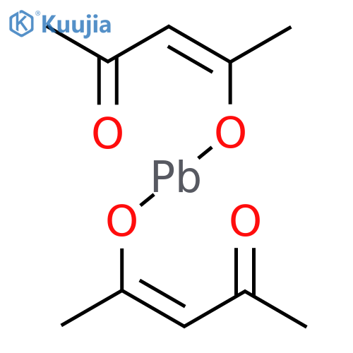 Lead(II)-2,4-pentanedionate structure