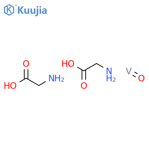 Vanadium,bis(glycinato-kN,kO)oxo- (9CI) structure