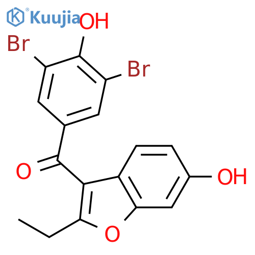 6-Hydroxybenzbromarone structure