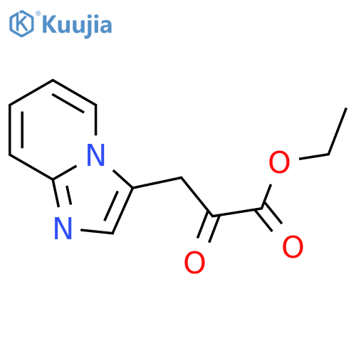 A-OXO-IMIDAZO[1,2-A]PYRIDINE-3-PROPANOIC ACID ETHYL ESTER structure
