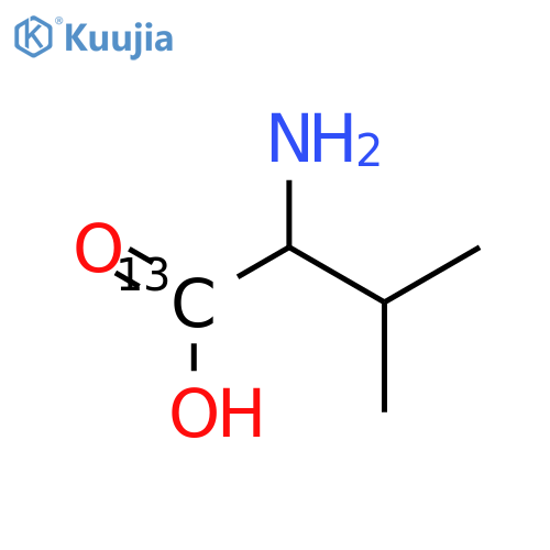Valine-1-13C (9CI) structure