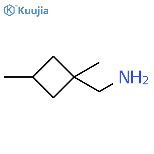 (1,3-dimethylcyclobutyl)methanamine structure