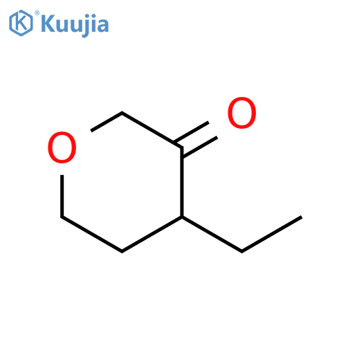 4-ethyloxan-3-one structure