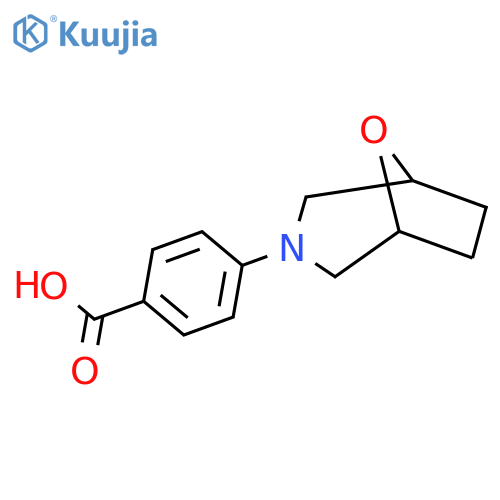 4-{8-Oxa-3-azabicyclo3.2.1octan-3-yl}benzoic Acid structure