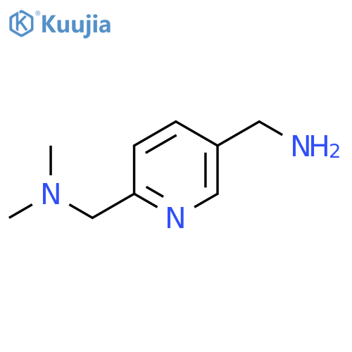 1-[5-(Aminomethyl)-2-pyridyl]-N,N-dimethylmethanamine structure