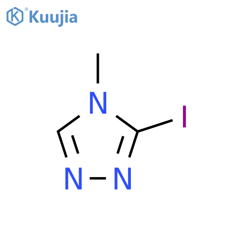 3-Iodo-4-methyl-4H-1,2,4-triazole structure