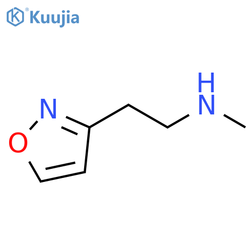 methyl2-(1,2-oxazol-3-yl)ethylamine structure