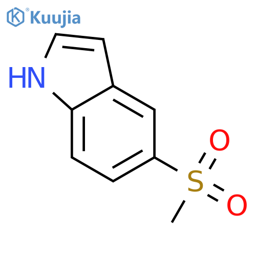 5-methylsulfonyl-1H-indole structure