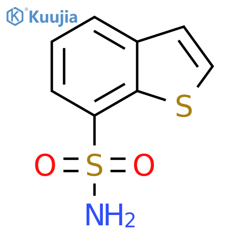 1-benzothiophene-7-sulfonamide structure