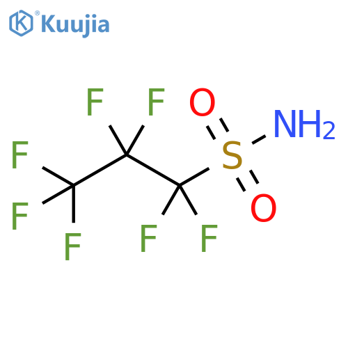 heptafluoropropane-1-sulfonamide structure