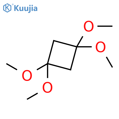 1,1,3,3-Tetramethoxycyclobutane structure