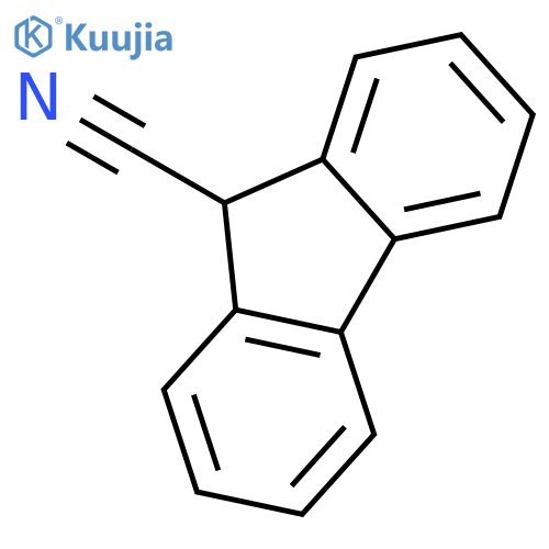 9H-Fluorene-9-carbonitrile structure