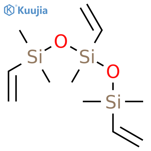 Trisiloxane,1,3,5-triethenyl-1,1,3,5,5-pentamethyl- structure