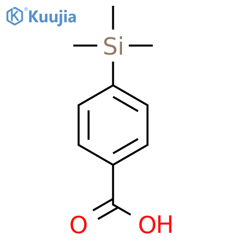 4-(Trimethylsilyl)benzoic acid structure