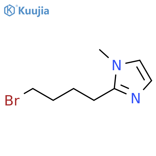 1H-Imidazole, 2-(4-bromobutyl)-1-methyl- structure