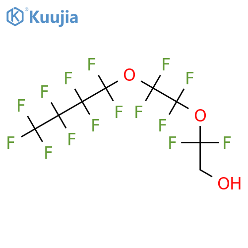 1H,1H-Perfluoro-3,6-dioxadecan-1-ol structure