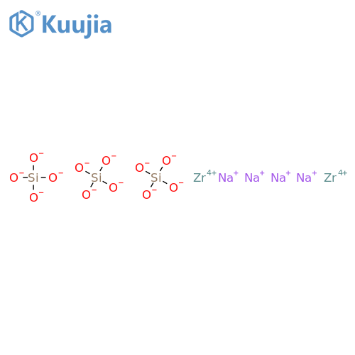 sodium zirconium silicate(4:2:3) structure