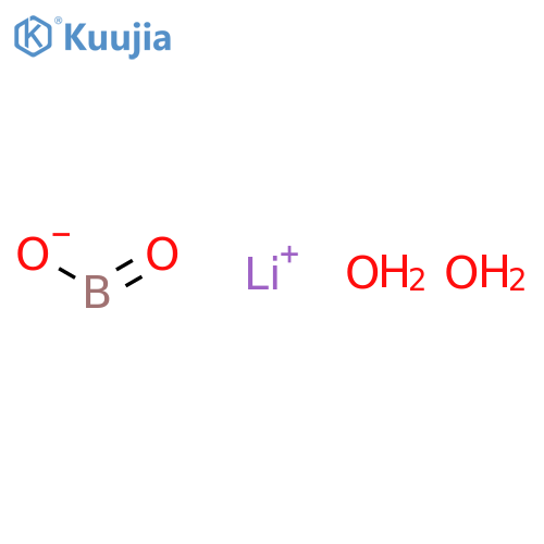 Boric acid (HBO2),lithium salt, dihydrate (9CI) structure