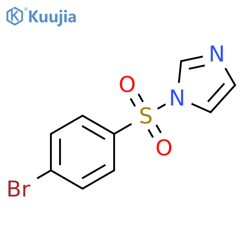 1-(4-bromobenzenesulfonyl)-1H-imidazole structure