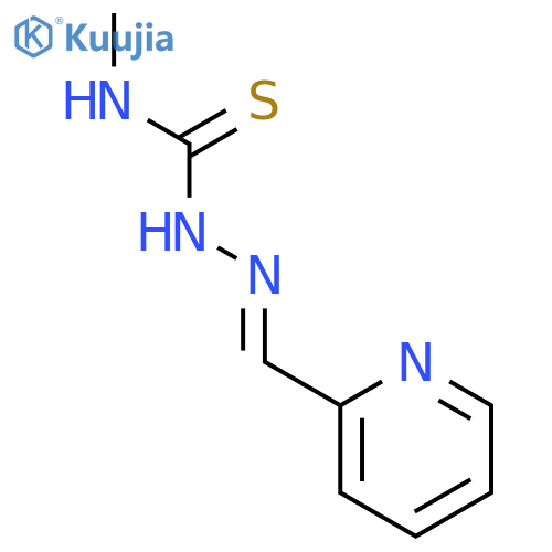 Hydrazinecarbothioamide, N-methyl-2-(2-pyridinylmethylene)-, (2E)- structure