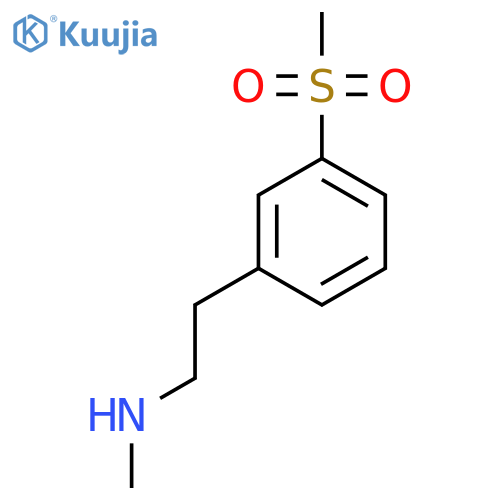 2-(3-methanesulfonylphenyl)ethyl(methyl)amine structure
