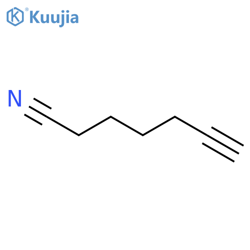 6-Heptynenitrile structure
