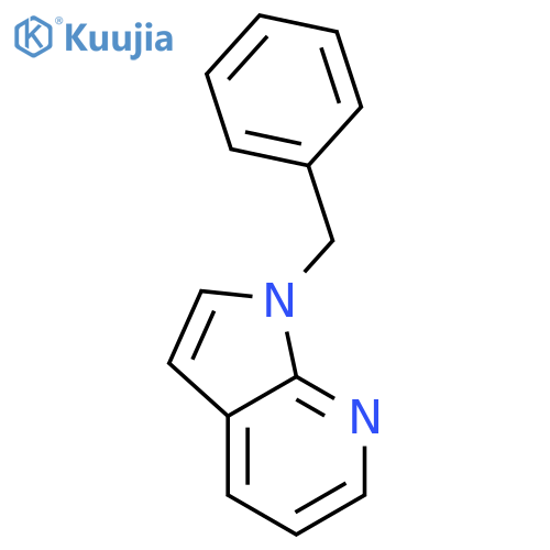 1-benzylpyrrolo[2,3-b]pyridine structure